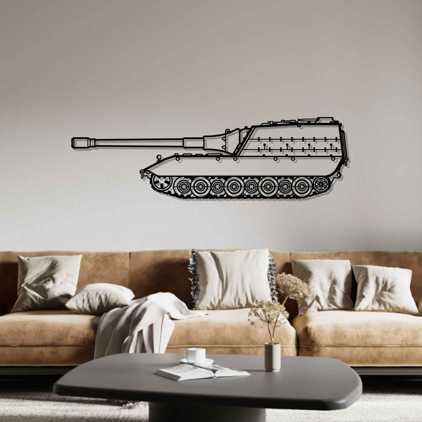 JPZ E 100 Silhouette Metal Wall Art