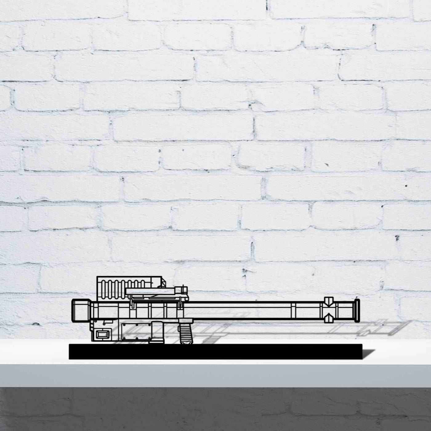 FIM-92 Stinger Silhouette Metal Art Stand