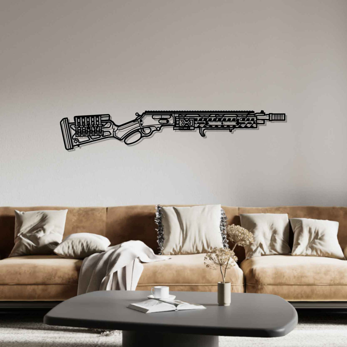 Dark 336 Silhouette Metal Wall Art