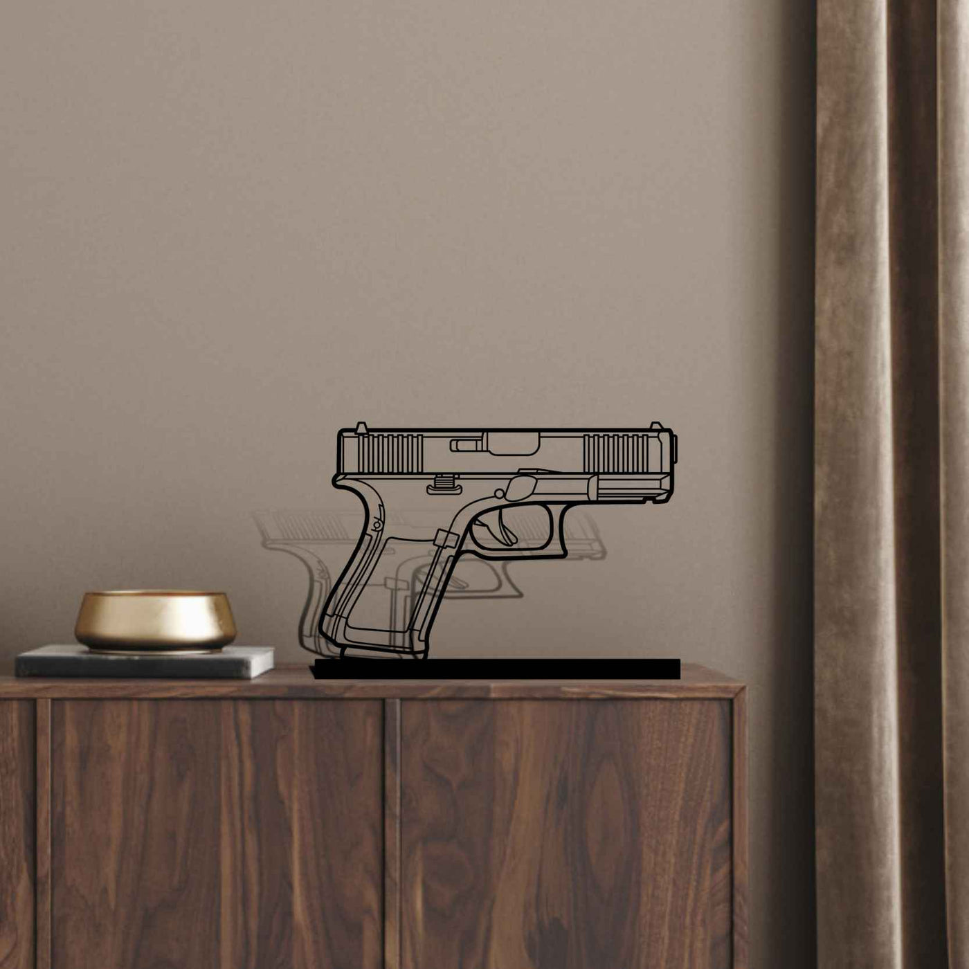 19 Gen 5 Silhouette Metal Art Stand