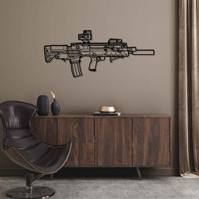 Hellion 2023 Silhouette Metal Wall Art