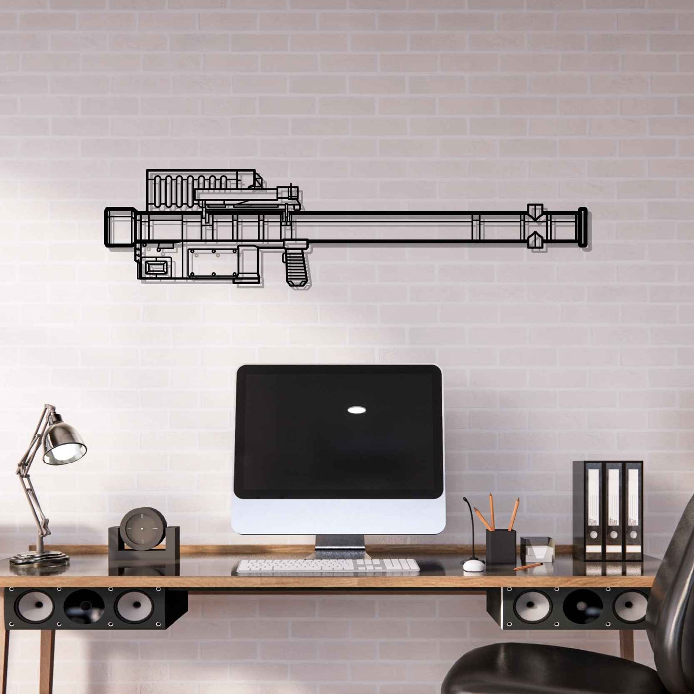 FIM-92 Stinger Silhouette Metal Wall Art