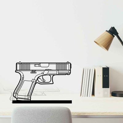 19 Gen 5 Silhouette Metal Art Stand