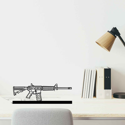 MP 15 Sport 2 Silhouette Metal Art Stand