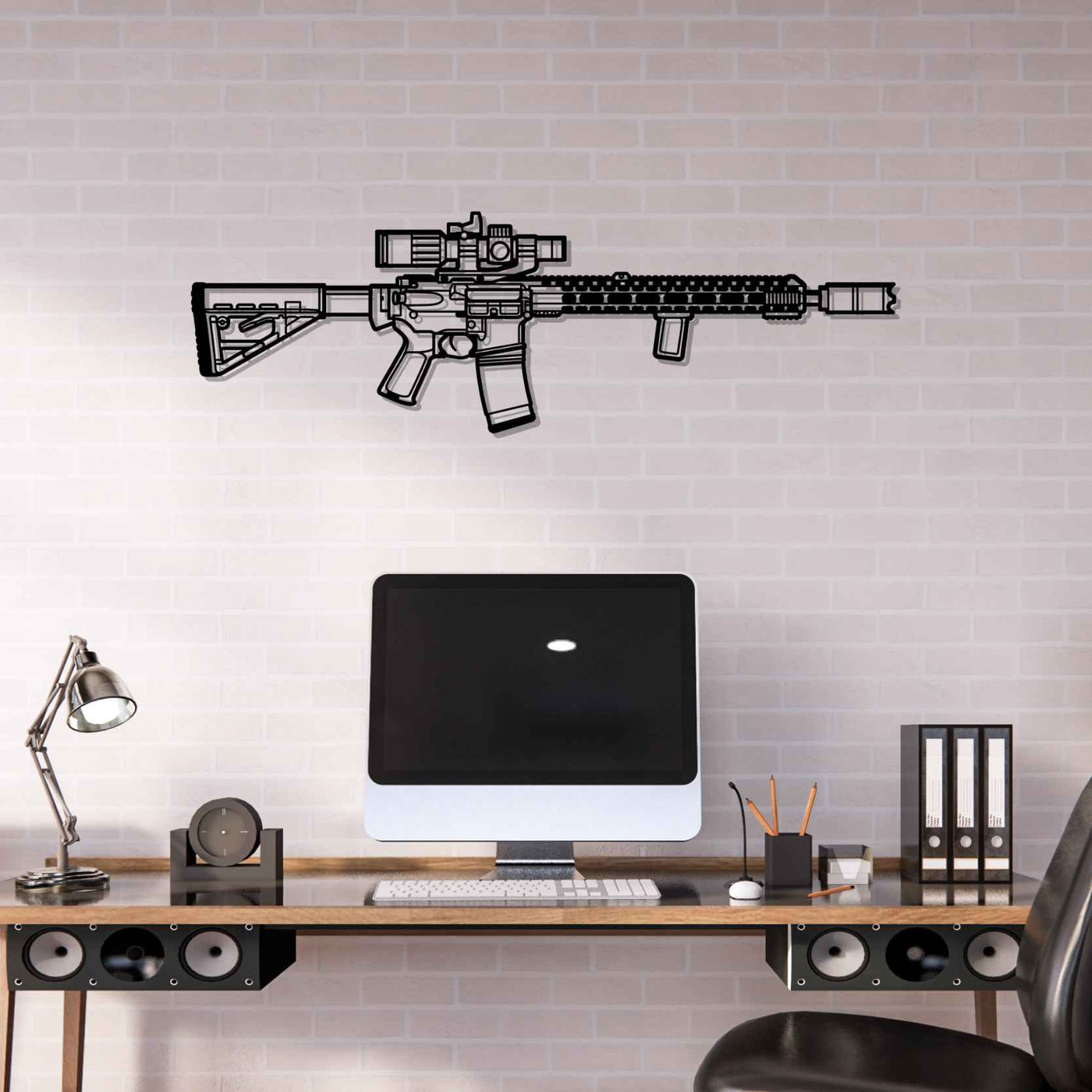 M5FL 2023 Silhouette Metal Wall Art